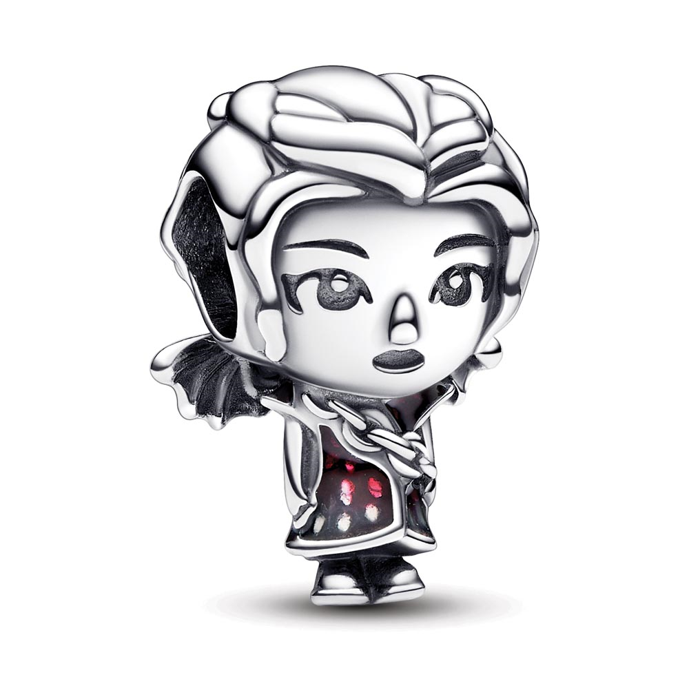 Project House Daenerys sterling silver charm with transparent red enamel