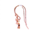 Morganite Shepered Hook Earrings in Rose Gold