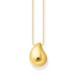 Thomas Sabo Necklace with pendant in drop-shape gold