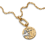 Pandora Sagittarius Zodiac Oversized Medallion Charm