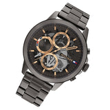 Tommy Hilfiger Grey Steel Dial Men's Multi-function Watch