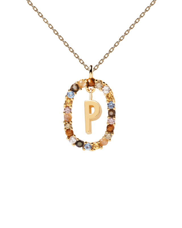 PDPAOLA Letters 2021 Z Necklace