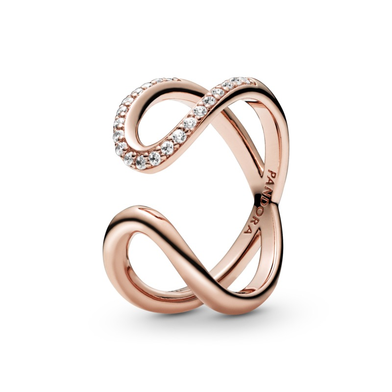 Pandora Wrapped Open Infinity Ring