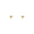 Kirstin Ash 18ct Gold Plated Three Dot Studs Set