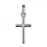 Sterling Silver Medium Tubular Cross