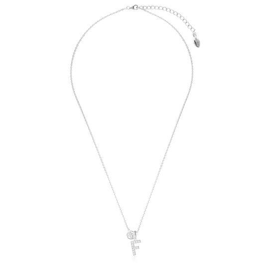 Georgini Luxury Letters F Initial Pendant Silver