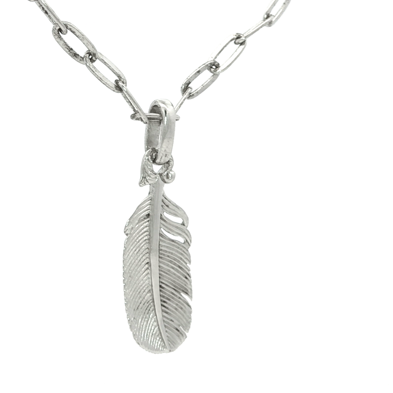 Engelsrufer Silver Feather Pendant