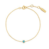 Ania Haie Bezel-Set Lab-Created Turquoise Solitaire Bracelet