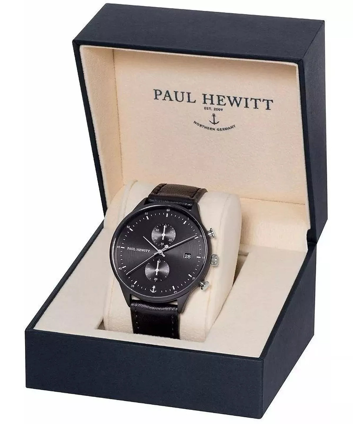 Paul Hewitt Chrono Watch PH-C-B-BSS-2M