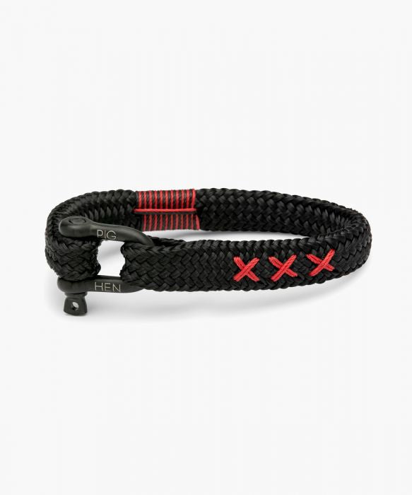 PIG AND HEN COAT OF ARMS SHARP SIMON BRACELET - M