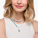 Thomas Sabo Member Charmista Necklace with Charmista Disc Silver