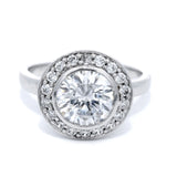 Evergem 9 Carat with Round Bezel Simulated