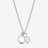 Disney Minnie Mouse Silhouette Collier Necklace