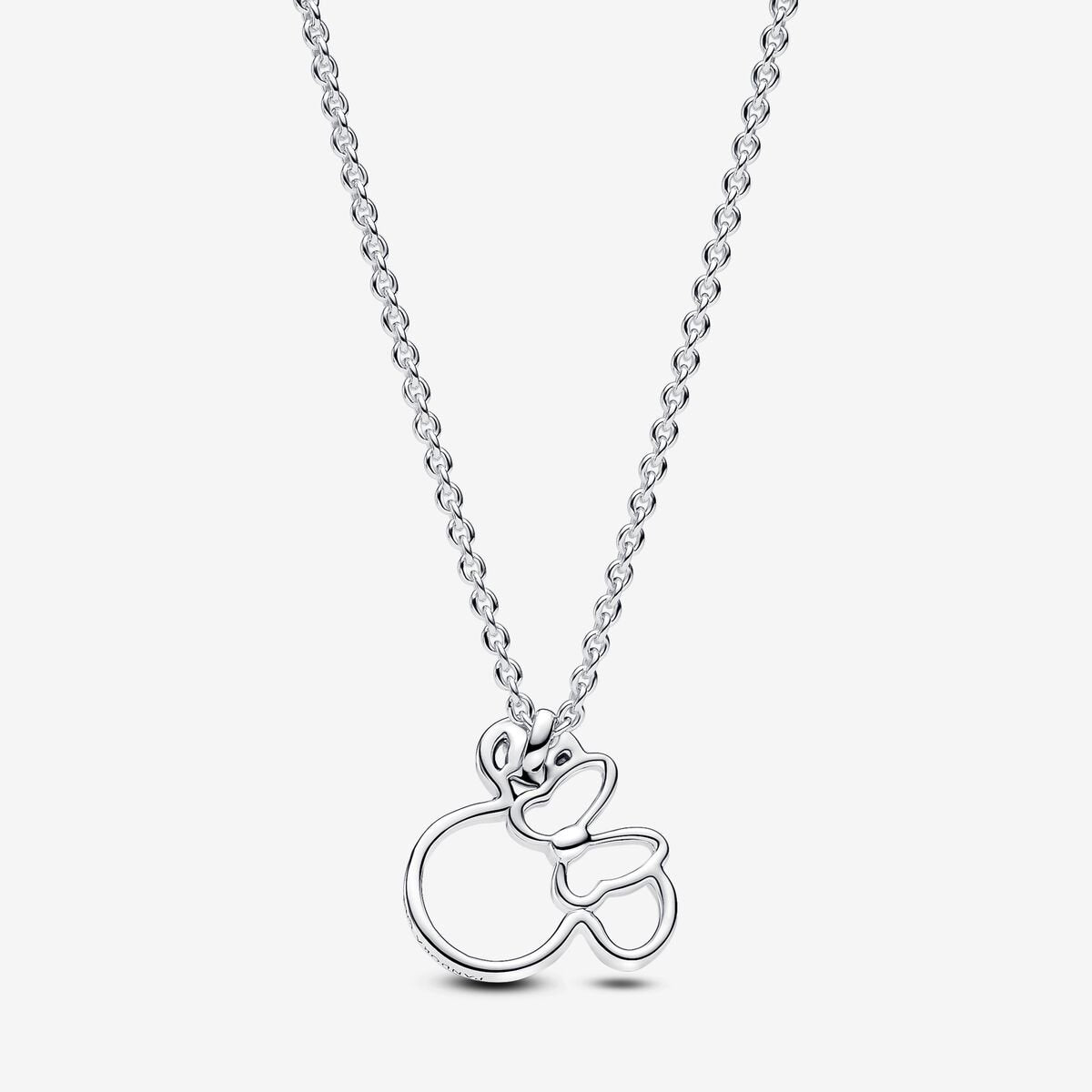Disney Minnie Mouse Silhouette Collier Necklace
