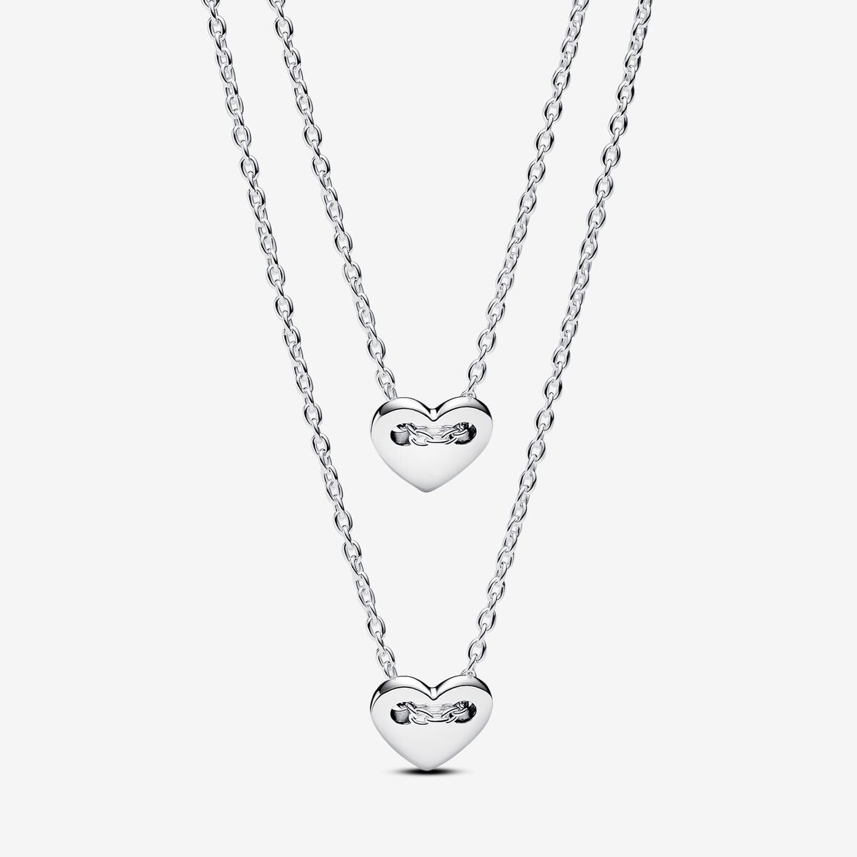 Forever & Always Splittable Heart Collier Necklaces