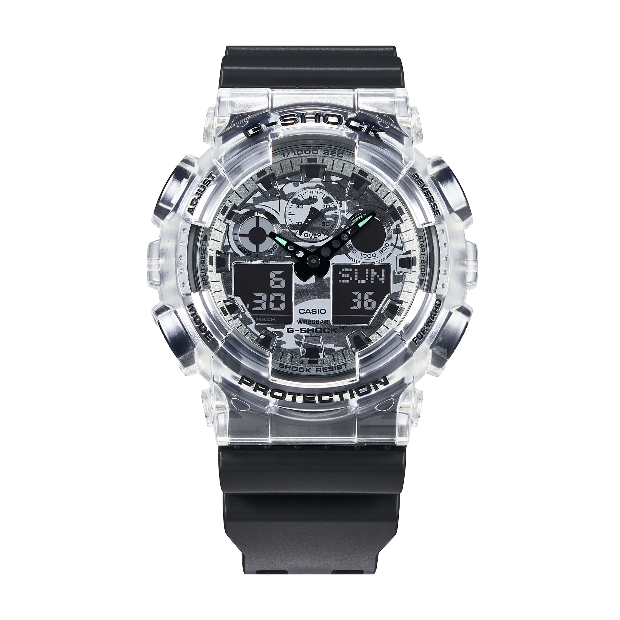 G-Shock Digital & Analogue Watch GA100SKC-1A