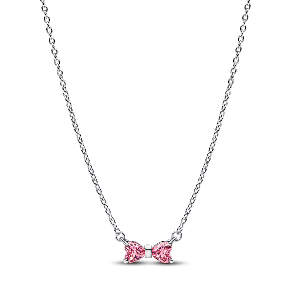 Pandora Bow Pendant Necklace