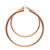 Hoop Earing in Rose Gold