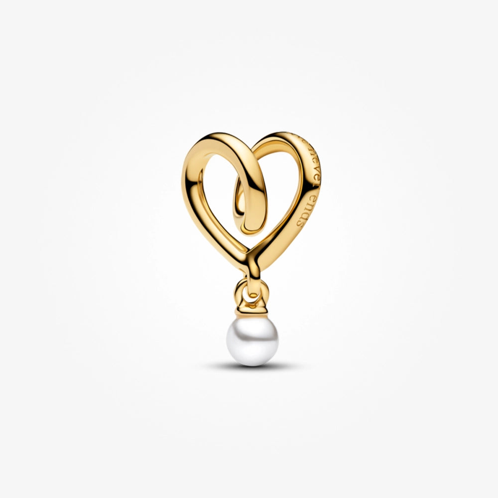 Pandora Wrapped Heart Charm