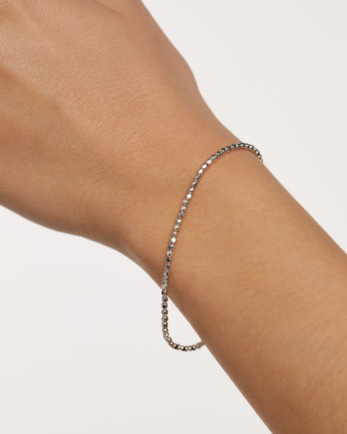 PDPAOLA Marina Silver Chain Bracelet