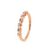 9ct Rose Gold Diamond Set Wedding Band