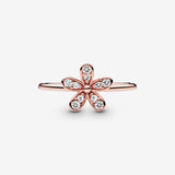 Daisy PANDORA Rose ring with clear cubic zirconia - 60
