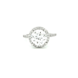 Engagement Ring Above Love Lab Grown Diamond 2.85ct Centre Stone