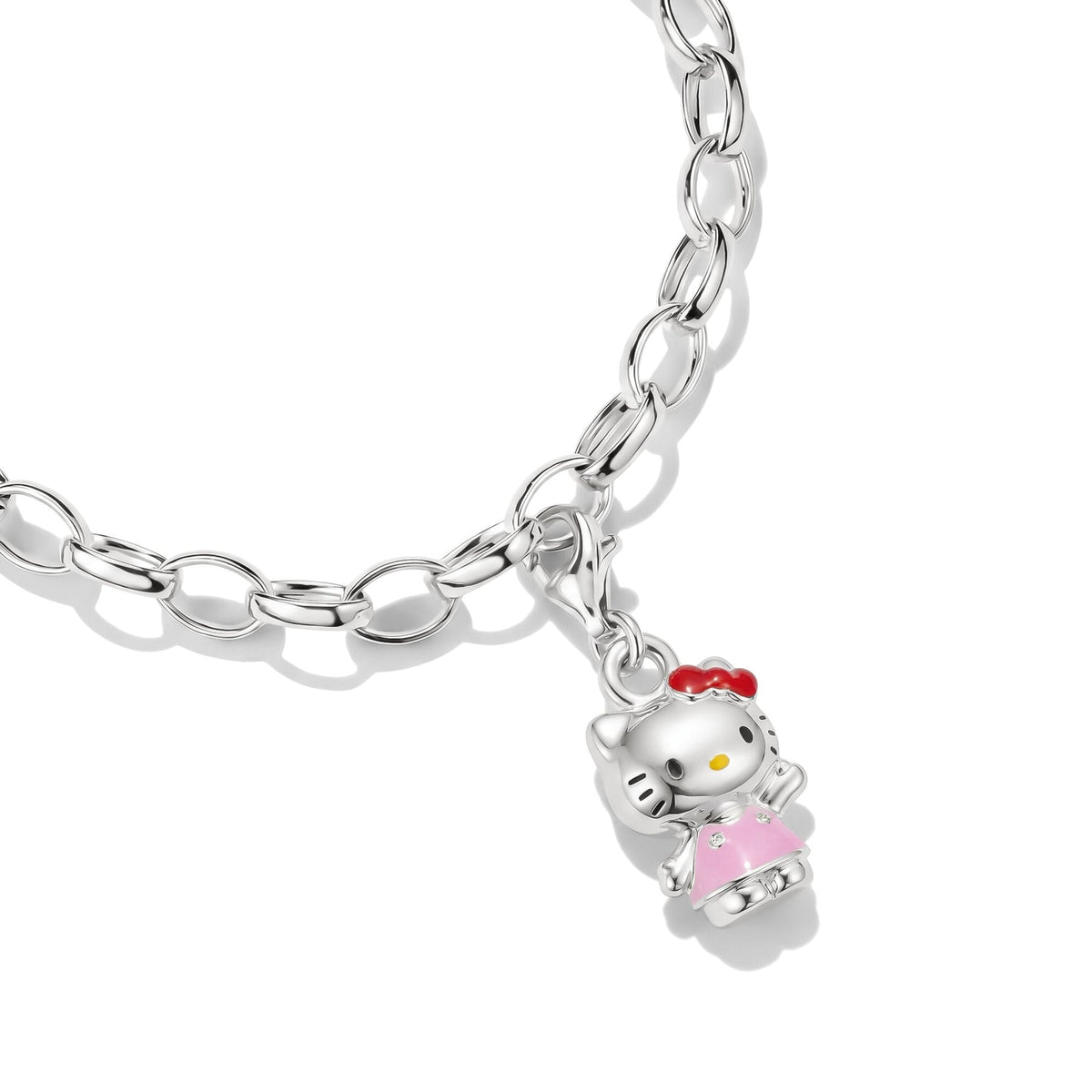 THOMAS SABO Hello Kitty Classic Pink Charm