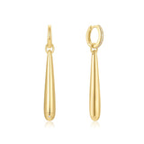 Ania Haie Gold Long Water Droplet Drop Earrings