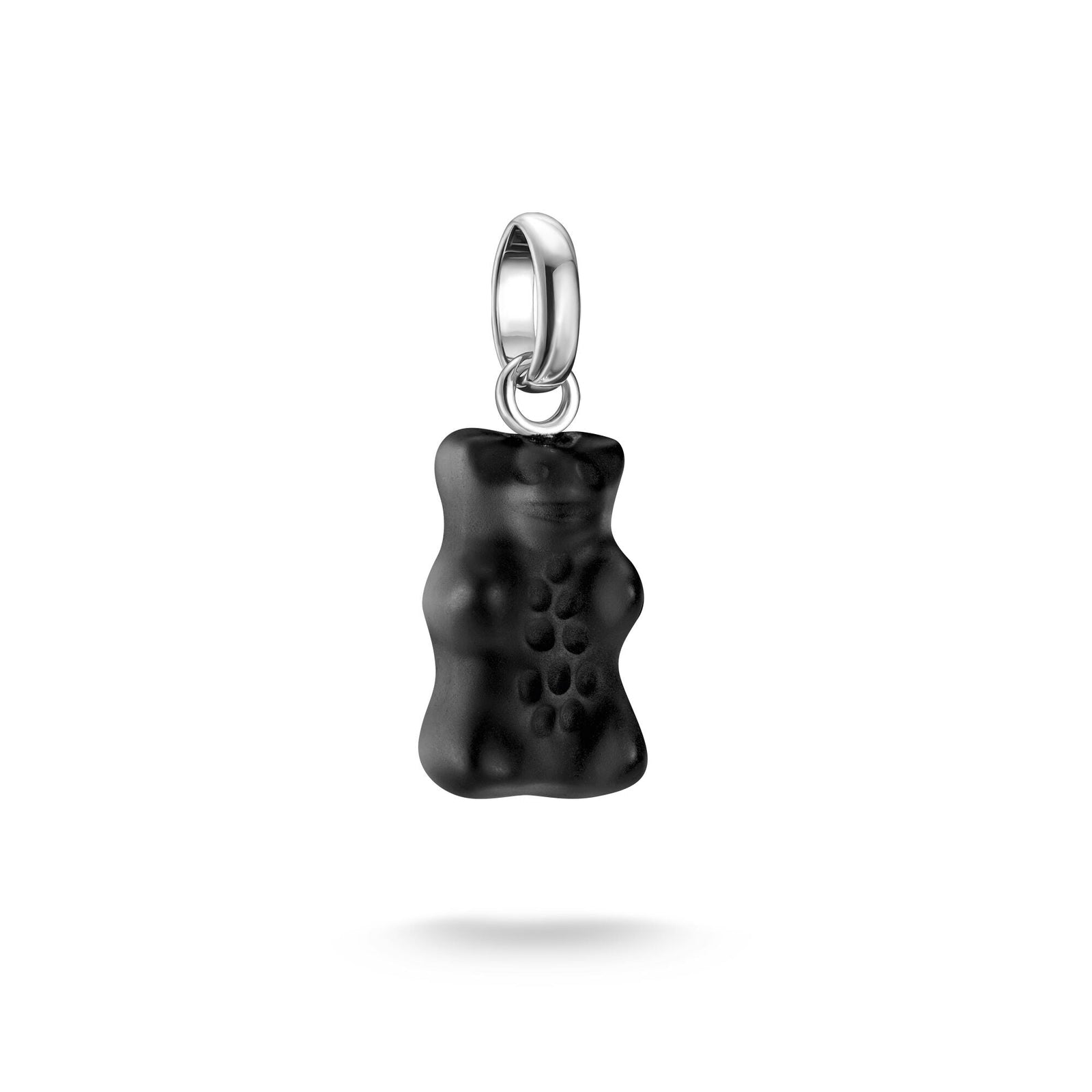 Thomas Sabo Connect Charm Goldbear In Black