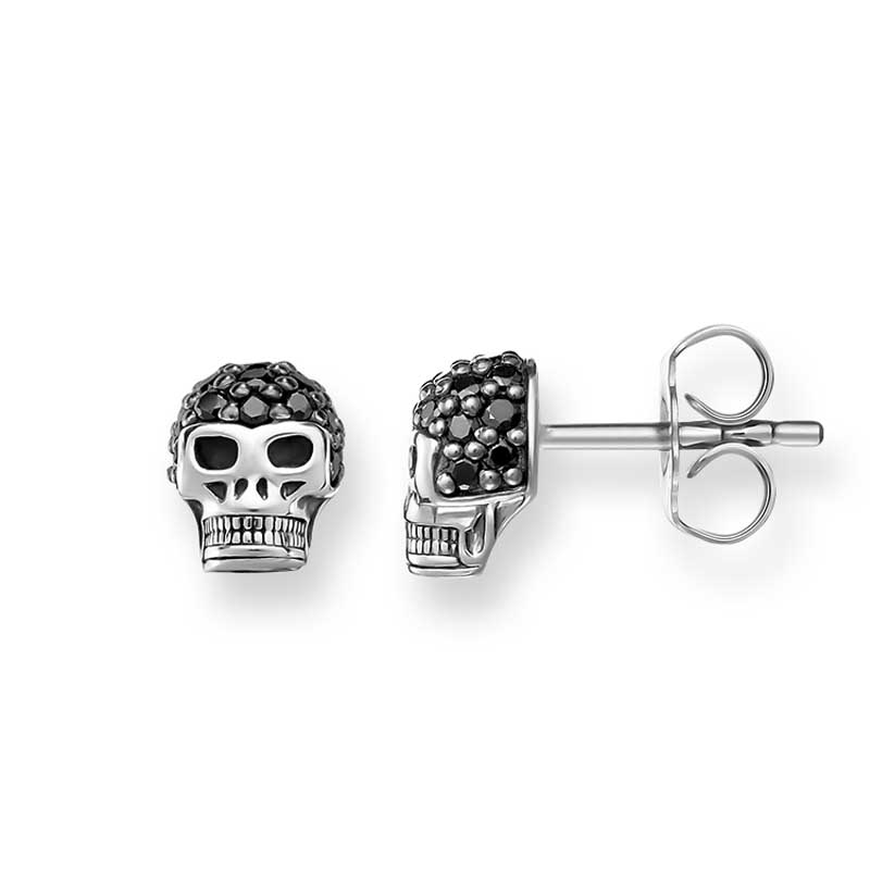 Thomas Sabo Jewellery Stud Earrings Skull