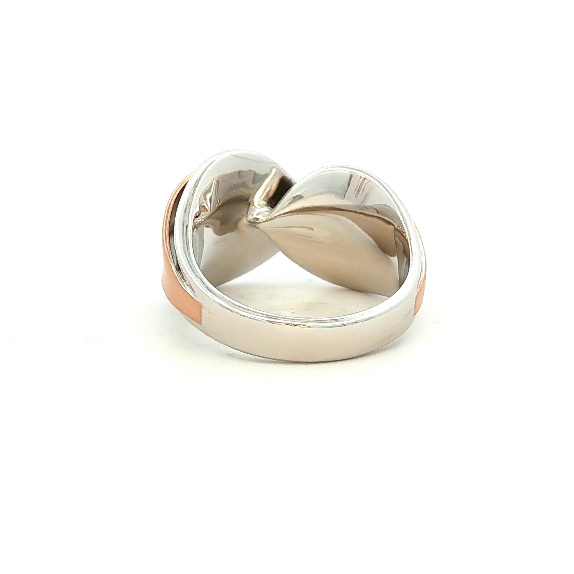 Rose Gold Plated Sterling Silver Ring
