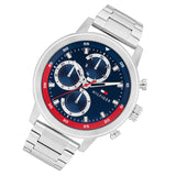 Tommy Hilfiger Stainless Steel Blue Dial Multi-function Men's Watch