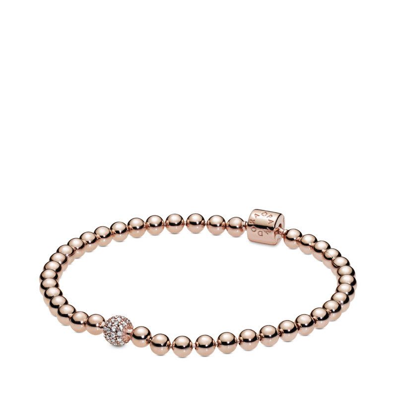 Pandora Rose Beads & Pave Bracelet