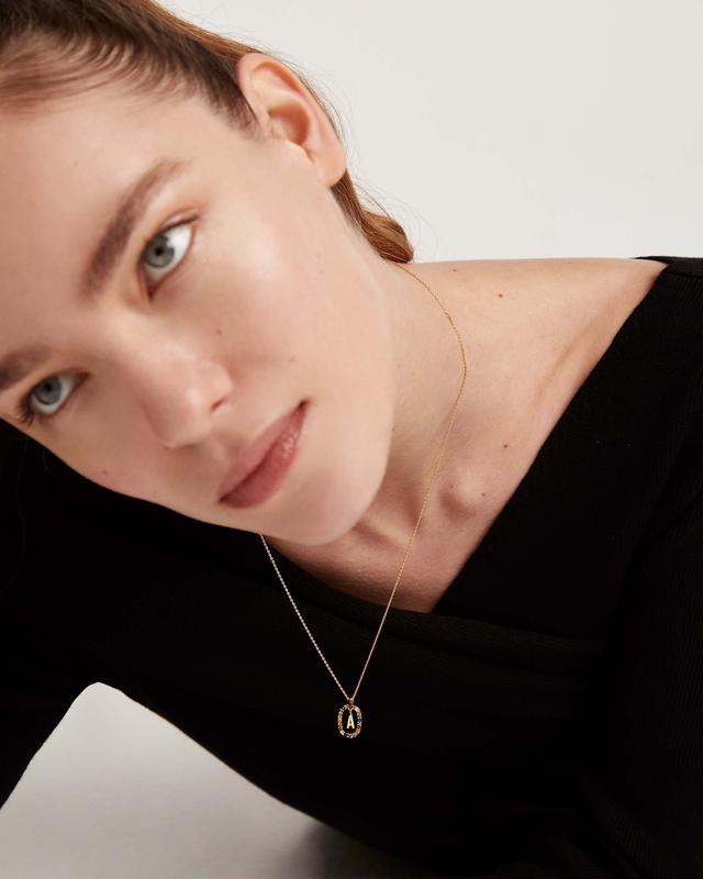 PDPAOLA Letters 2021 Z Necklace