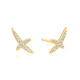 #4A TWINKLE SIL KISS PAVE STUDS