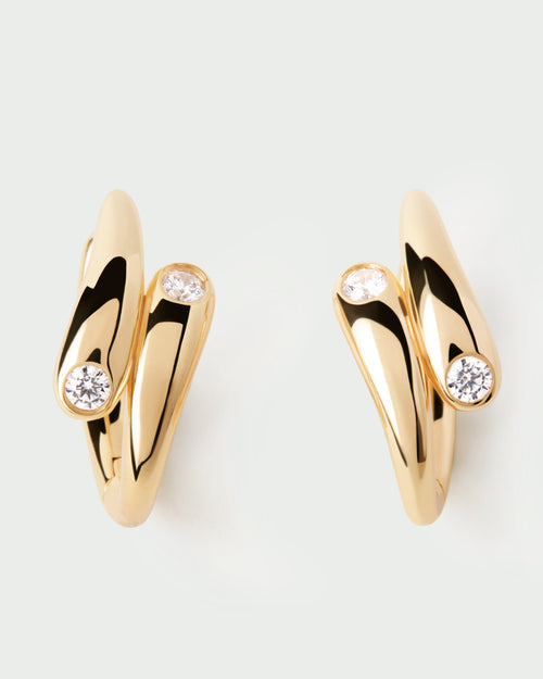 PDPaola Caramelle Hoop Earrings