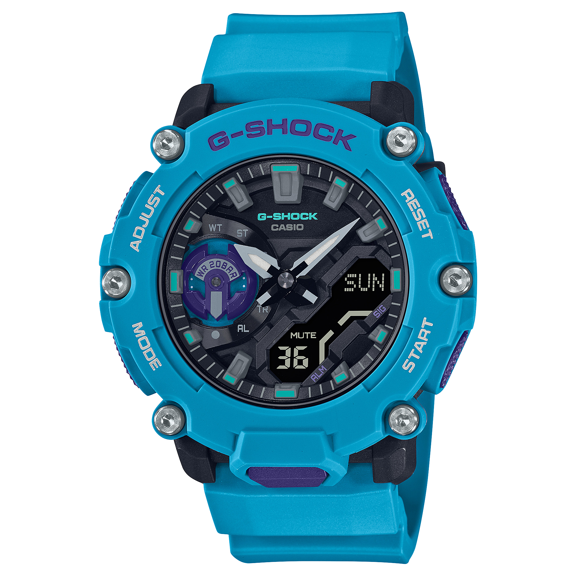 G-Shock Digital & Analogue Watch Carbon Core Guard Series GA2200-2A