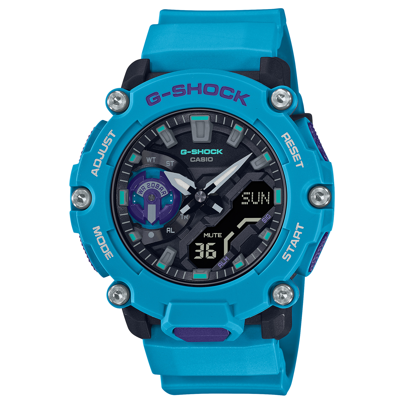 G-Shock Digital & Analogue Watch Carbon Core Guard Series GA2200-2A