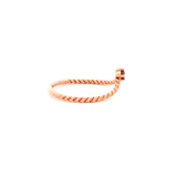 Rhodolite Garnet Ring in Rose Gold