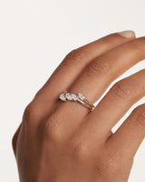 PDPaola Silver Terra Ring