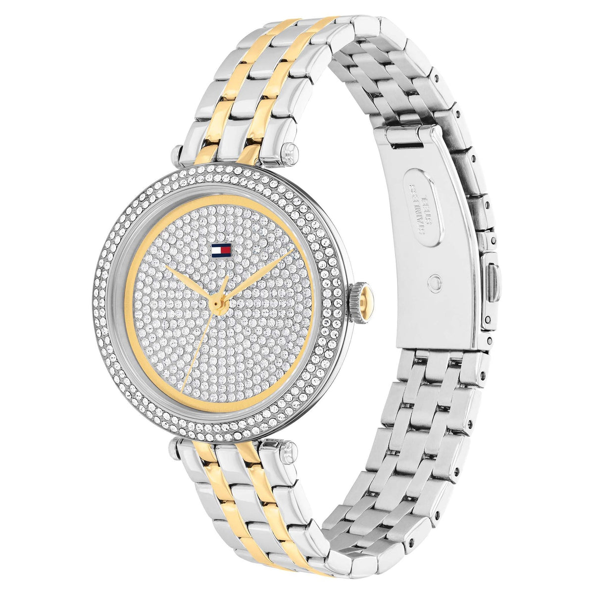 Tommy Hilfiger Two-Tone Steel Silver Dial Women's Watch