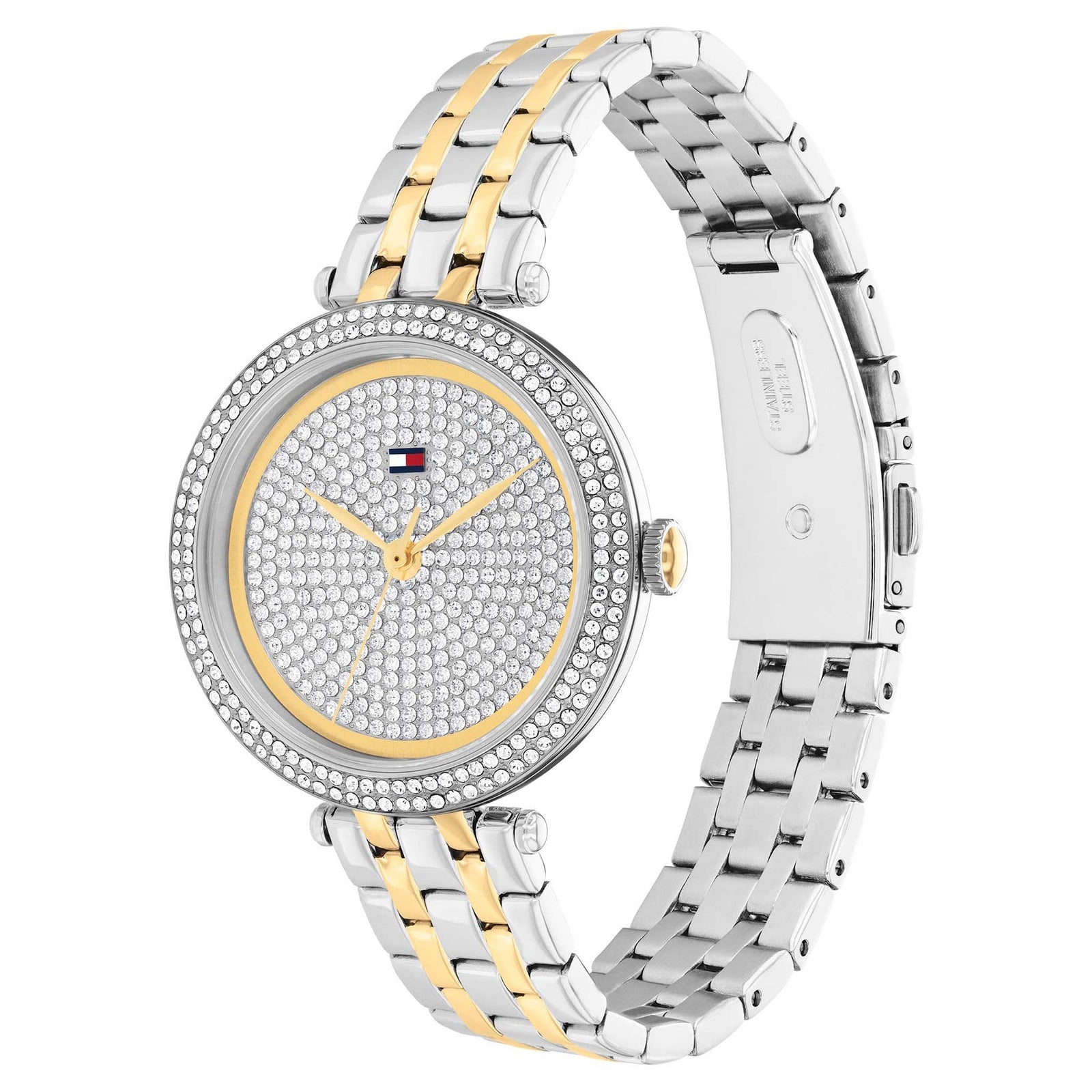 Tommy Hilfiger Two-Tone Steel Silver Dial Women's Watch