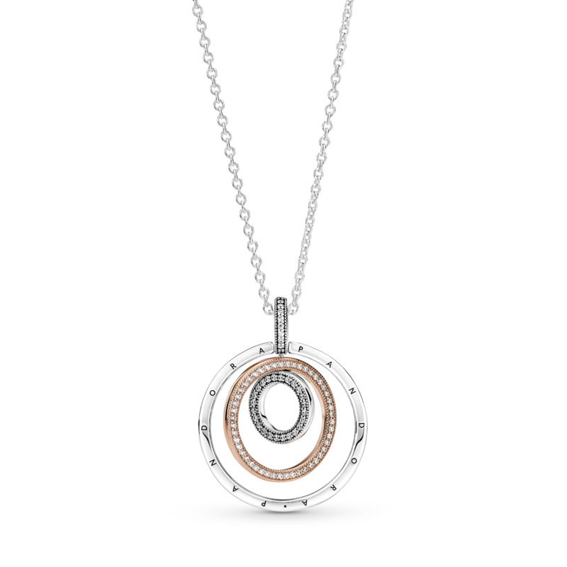Pandora Circles Pendant & Necklace