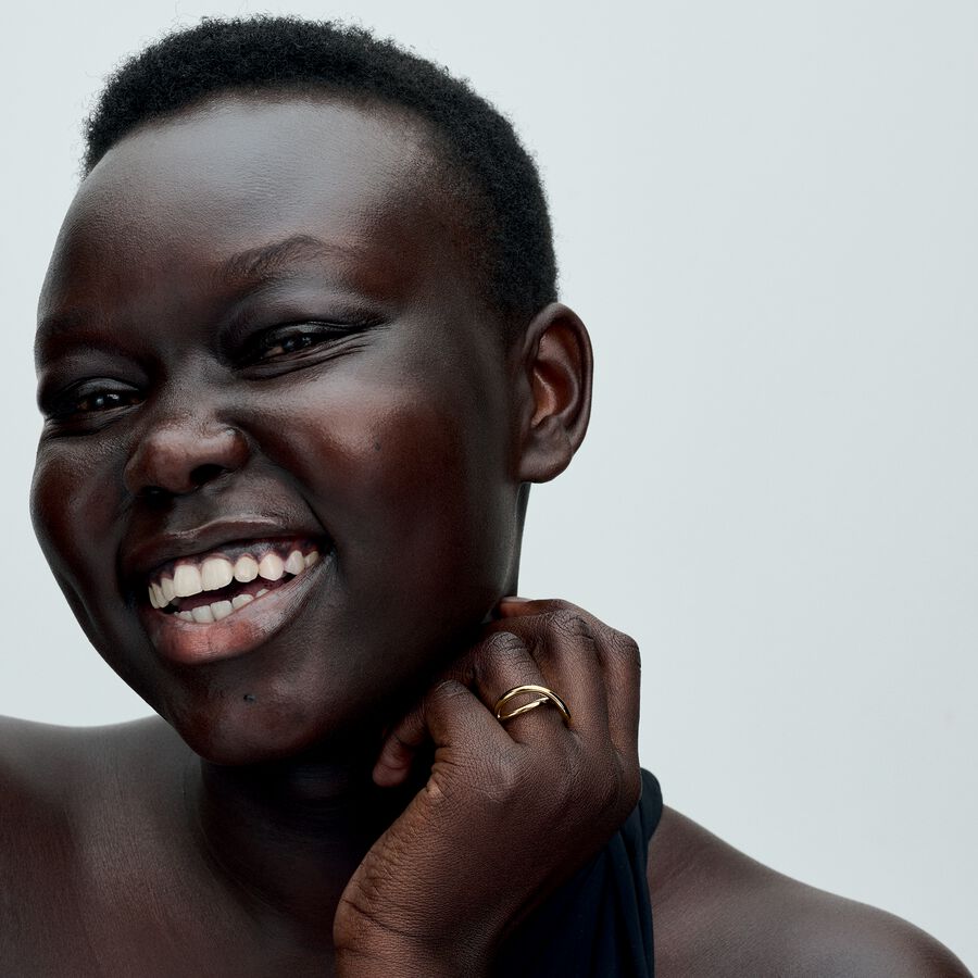 Pandora Organically Shaped Infinity Ring