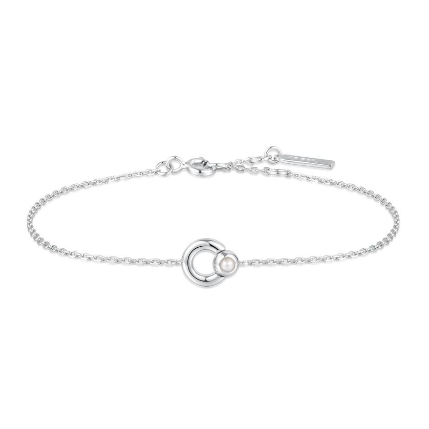 Ania Haie Hoop Freshwater Pearl Bracelet