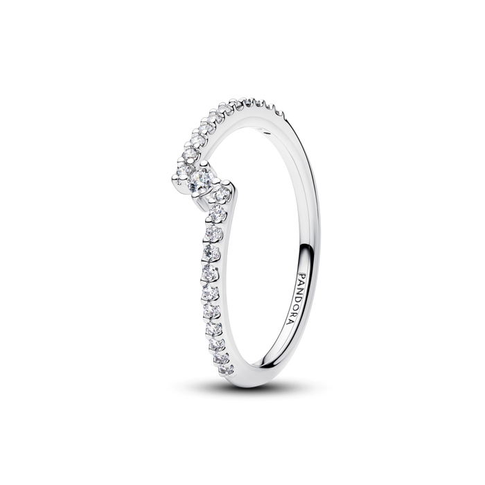 Pandora Sparkling Split Pavé Ring