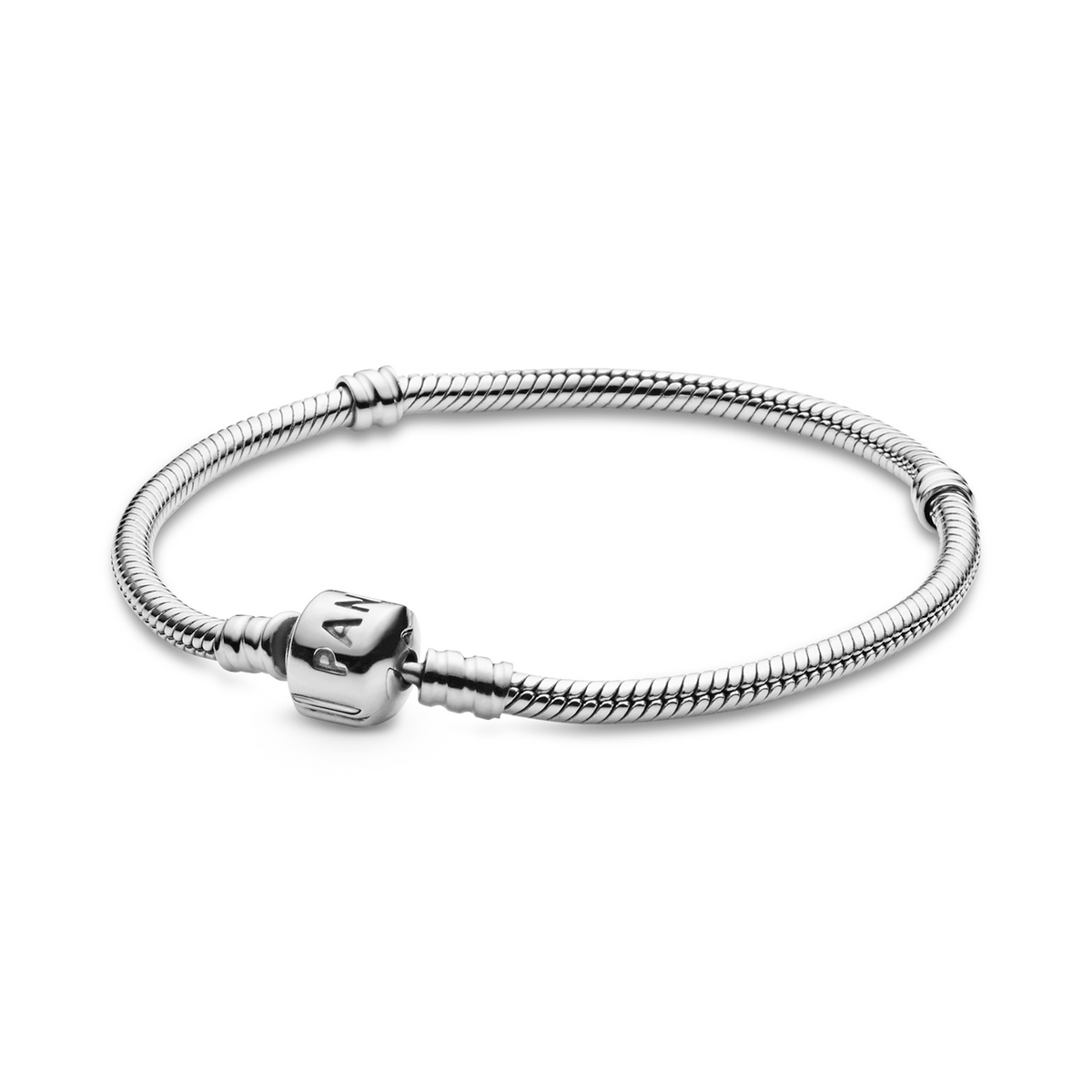Classic Moments Silver Bracelet, Pandora Lock