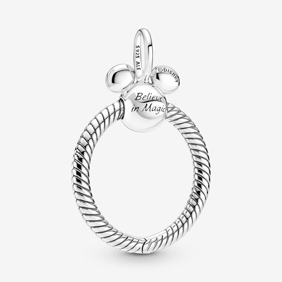 Disney Mickey Mouse sterling silver O pendant