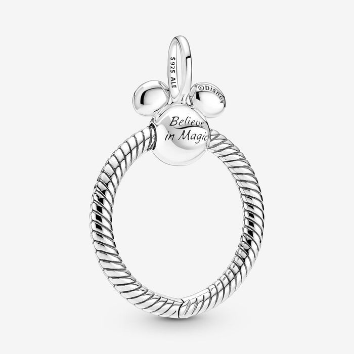 Disney Mickey Mouse sterling silver O pendant